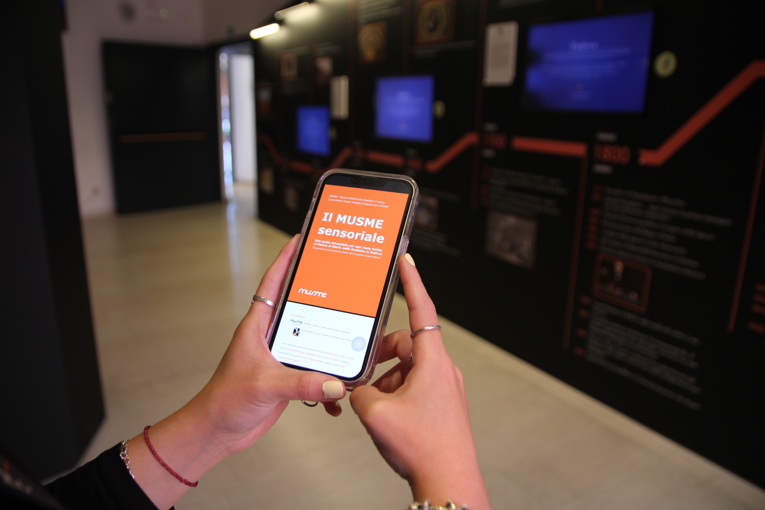 Il MUSME sensoriale: una guida accessibile per una visita tattile